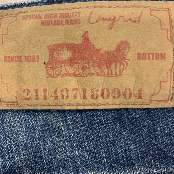 Ungrid distressed jeans, size 25 - Picture 4 of 5